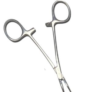 Pinza Hemostática curva