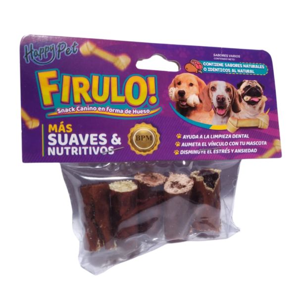 Sanck canino en forma de huesitos cochos(Firulo)