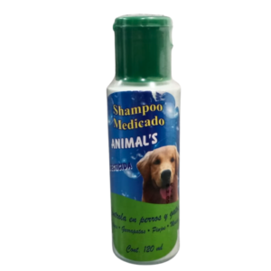 SHAMPOO ANIMALS ANTIPULGAS 120ML