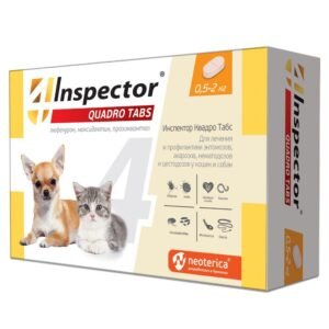 INSPECTOR GATOS Y PERROS 0,5-2 KG BLISTER